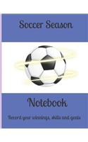 Soccer Season Notebook