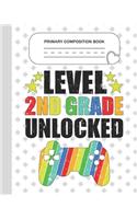 Primary Composition Book - Level 2nd Grade Unlocked