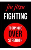 Jiu Jitsu Fighting Technique Over Strength