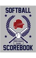 Softball Scorebook With Lineup Cards