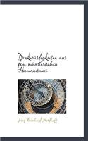 Denkw Rdigkeiten Aus Dem M Nsterischen Humanismus