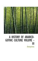 A History of Arabico-Gothic Culture Volume - III