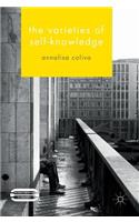 Varieties of Self-Knowledge