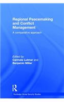 Regional Peacemaking and Conflict Management: A Comparative Approach