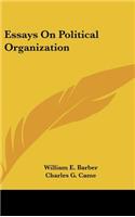 Essays on Political Organization