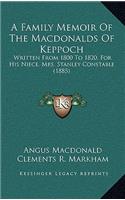 Family Memoir Of The Macdonalds Of Keppoch