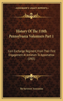History Of The 118th Pennsylvania Volunteers Part 1
