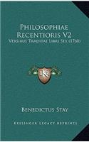 Philosophiae Recentioris V2: Versibus Traditae Libri Sex (1760)