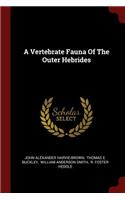 A Vertebrate Fauna of the Outer Hebrides