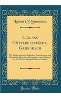 Lucians Göttergespräche, Griechisch