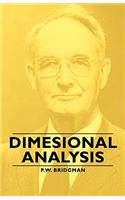 Dimesional Analysis