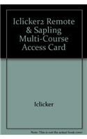 Iclicker2 Remote & Sapling Multi-Course Access Card