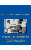 Popular Music Scholarship
