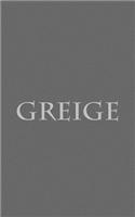 Greige Notebook
