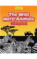 Wild Herd Animals Coloring Book