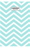 Caderno Pautado: Livro Para Escrever Chevron Padrão