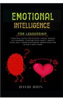 Emotional Intelligence for Leadership