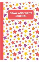 Draw and Write Journal: Starfish Primary Composition Story Paper Notebook 6x9 Wide Ruled with Picture Space