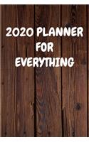 2020 Planner for Everything