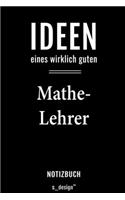 Notizbuch für Mathe-Lehrer