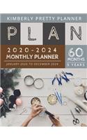 Monthly Planner 5 year