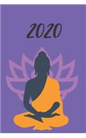 2020 dicker Tagebuch Kalender Buddha