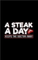 A Steak A Day Keeps The Doctor Away: Carnivore Diet Journal To Record Your Nutrition, Fitness, and Everyday Experiences