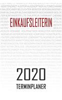 Einkaufsleiterin - 2020 Terminplaner