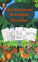 Libro De Colorear De Animales Para Niños