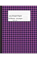Big Graph Paper Composition Notebook: Graph Paper Composition Notebook, Grid Book, Quad Ruled 5x5 Graph Paper, Big Graph Paper-8.5 X 11, 80 Sheets (Seamless Theme Graph Paper Notebook)