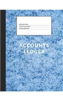 Accounts Ledger: Simple Accounts Ledger for Home or Business(26 Simple Accounts Ledger 8.5 X 11)