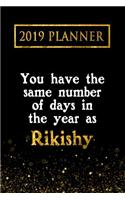 2019 Planner: You Have the Same Number of Days in the Year as Rikishy: Rikishy 2019 Planner