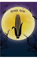 Corn Cob Notebook Halloween Journal