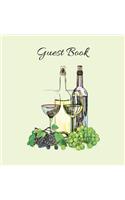 GUEST BOOK (Hardcover), Party Guest Book, Guest Comments Book, House Guest Book, Vacation Home Guest Book, Special Events & Functions Visitors Book: For Parties, Anniversaries, Graduation Parties, Events & Functions, Housewarmings, Commemorations, House Guests, Wine Clubs, Vacation Homes