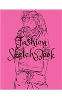 Fashion Sketchbook: Figure Templates and Note to Help You Create Your Fashion Styles(1 Fashion Design)