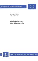 Polizeigebuehren Und Staatszwecke