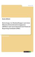 Bewertung von Rückstellungen nach dem Bilanzrechtsmodernisierungsgesetz (BilMoG) und nach International Financial Reporting Standards (IFRS)