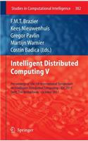 Intelligent Distributed Computing V