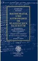 Mathematik Und Astronomie Im Klassischen Altertum