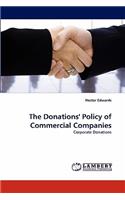 The Donations' Policy of Commercial Companies