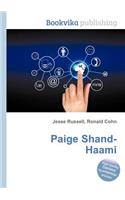 Paige Shand-Haami