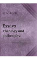 Essays Theology and Philosophy