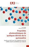 Propriétés photovoltaïques de quelques dérivés de la quinoxaline