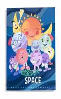 Little Boto Project-Happy Space-Kids coloring and painting book 4+age ( premium art paper with artist drawings)