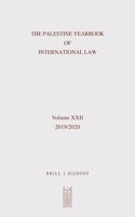 Palestine Yearbook of International Law (2019-2020)