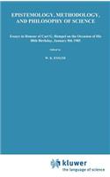 Epistemology, Methodology, and Philosophy of Science