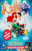 The Little Mermaid Coloring Book