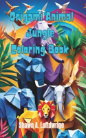 Origami Animal Jungle Coloring Book