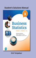 Student Solutions Manual for Business Statistics