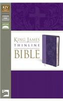 Thinline Bible-KJV: King James Version Lavender Italian Duo-Tone Thinline